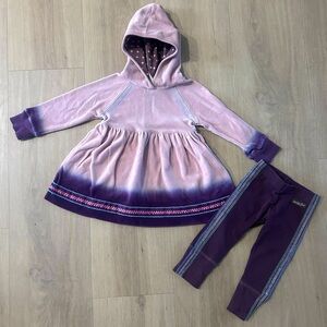 Matilda Jane size 2 outfit set pink and purple